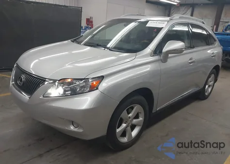 2011 Lexus Rx 350 from USA, damaged, VIN 2T2BK1BA2BC094482